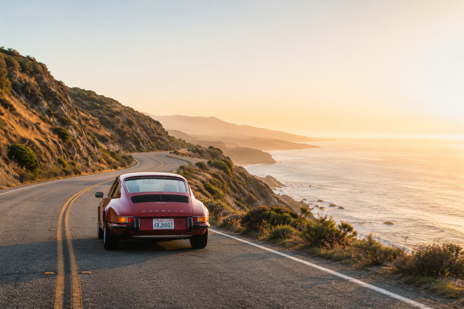 Open road